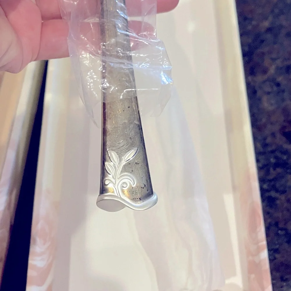 Opal Innocence Cake and Knife Servers by LENOX